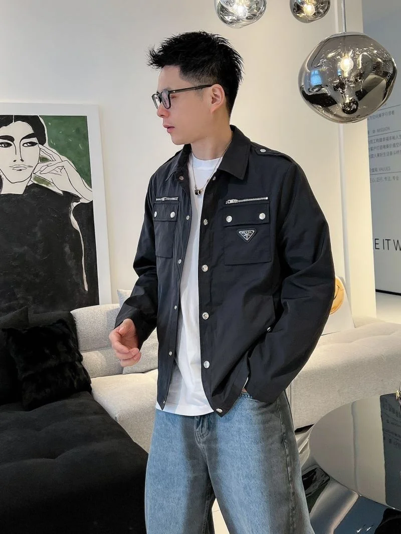 WaterResistant Prada Outwear 168218