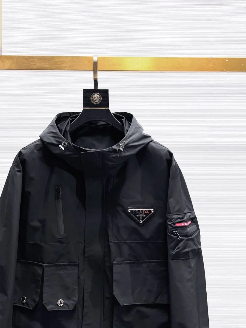 RelaxedFit Prada Outwear 168136