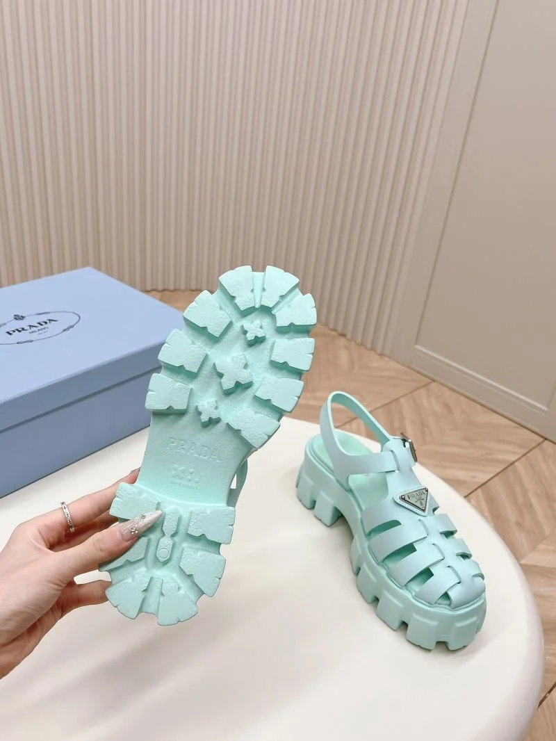 Bright Prada Sandals 34681