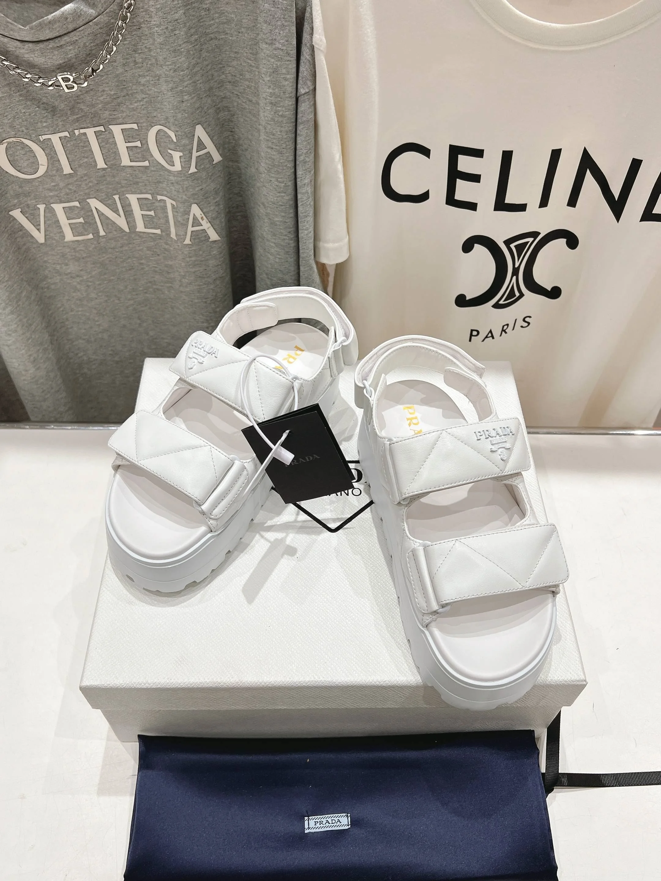 Durable Prada Sandals 34123