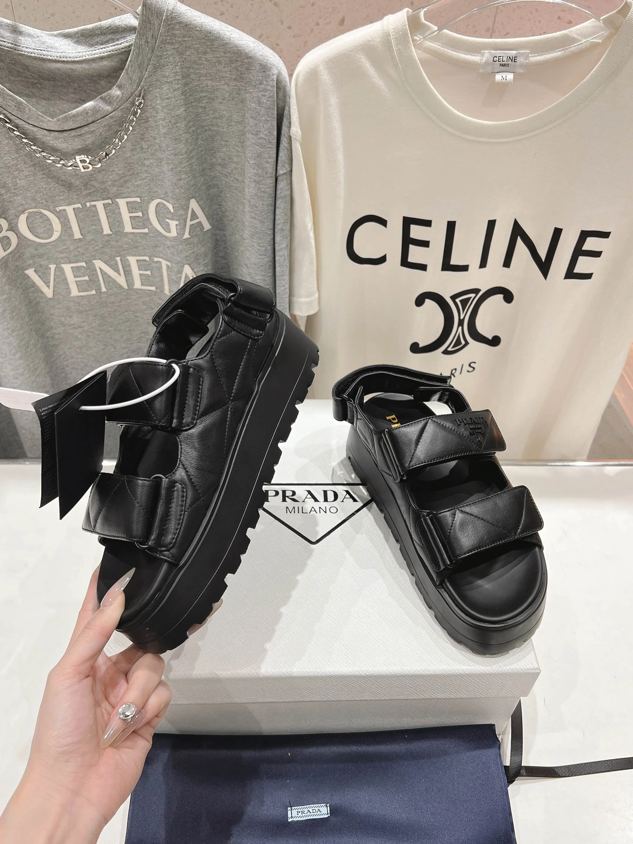 Original Prada Sandals 34129