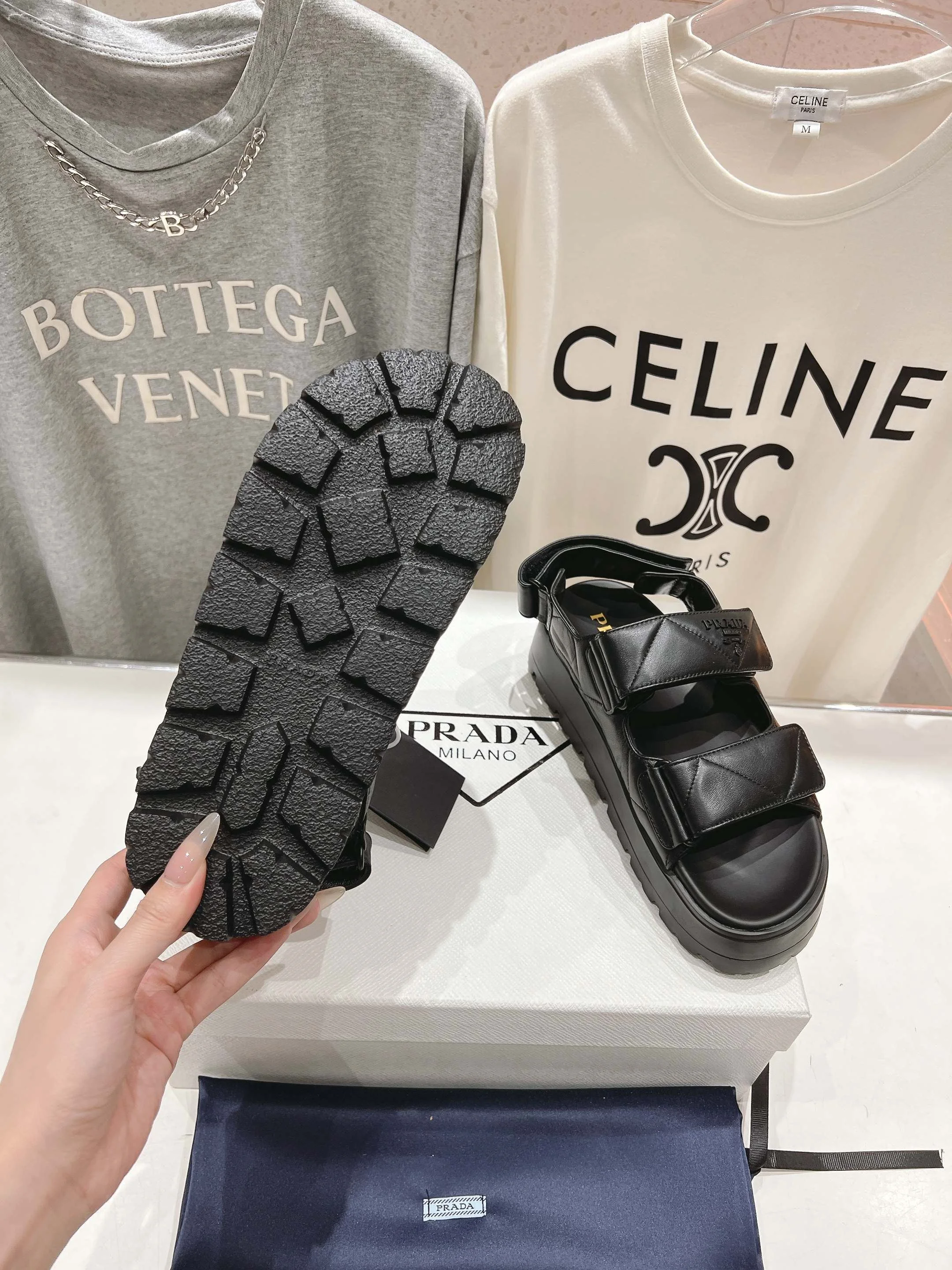 Original Prada Sandals 34129