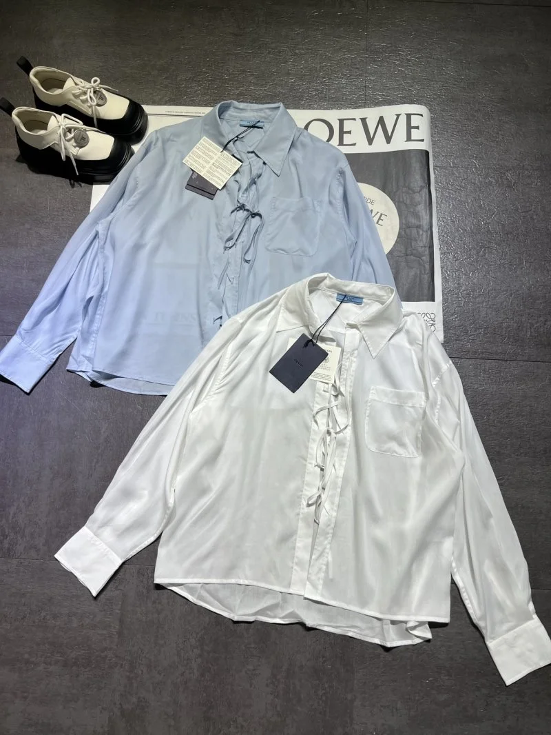 Prada Shirts Minimalist 166558