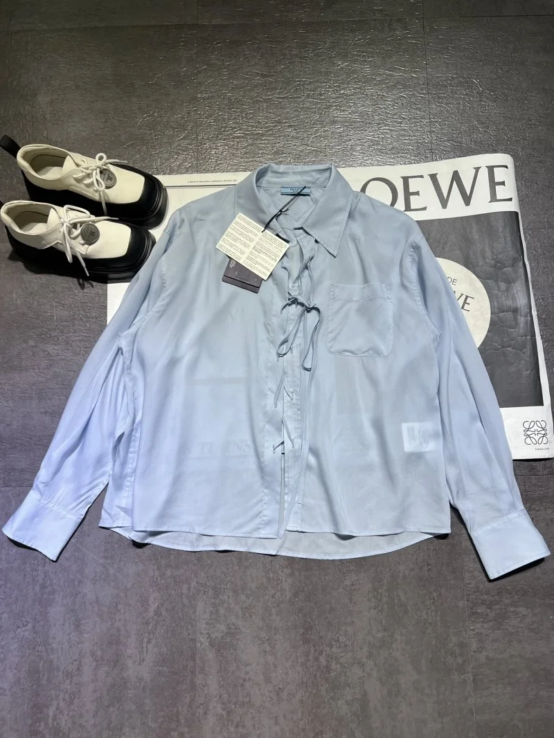 Prada Shirts Minimalist 166558