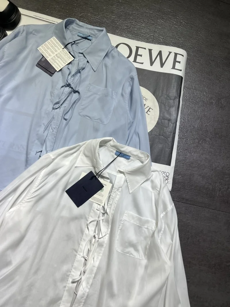 Prada Shirts Minimalist 166558