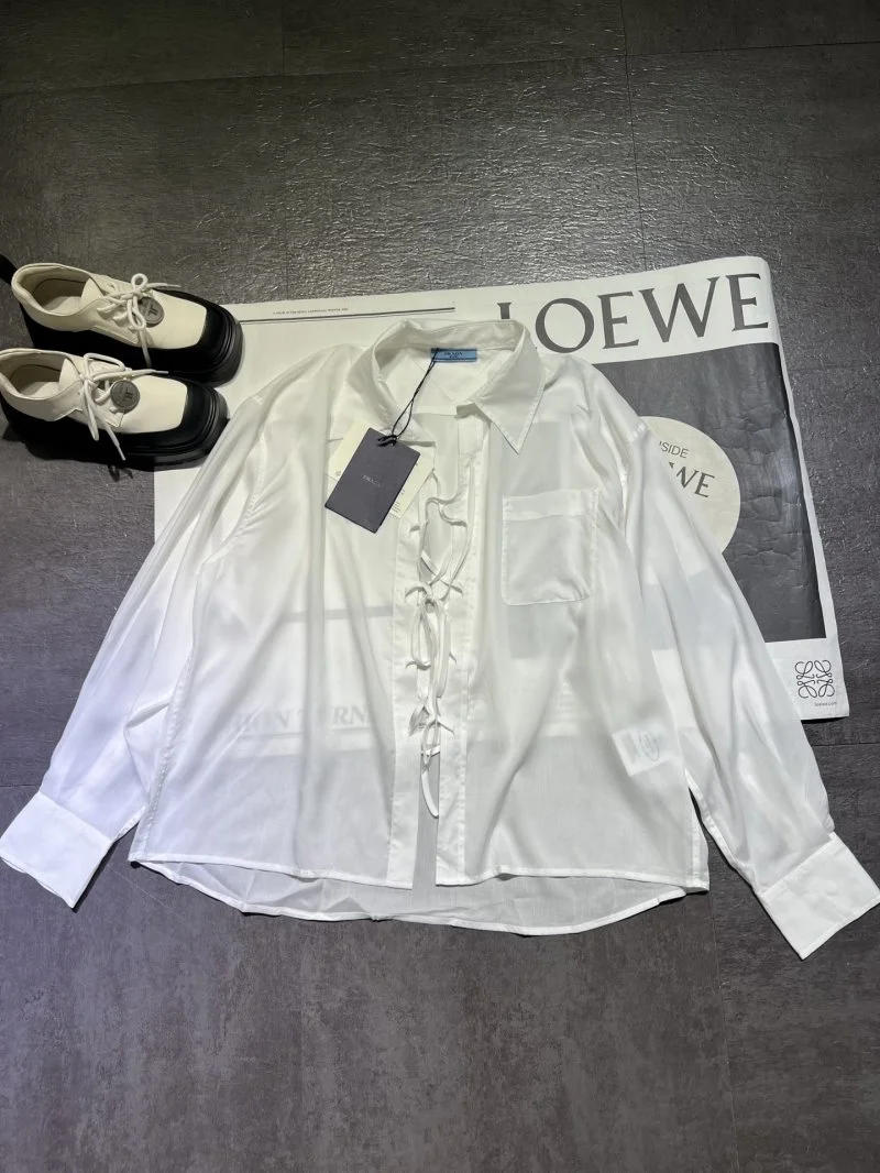Prada Shirts Minimalist 166558