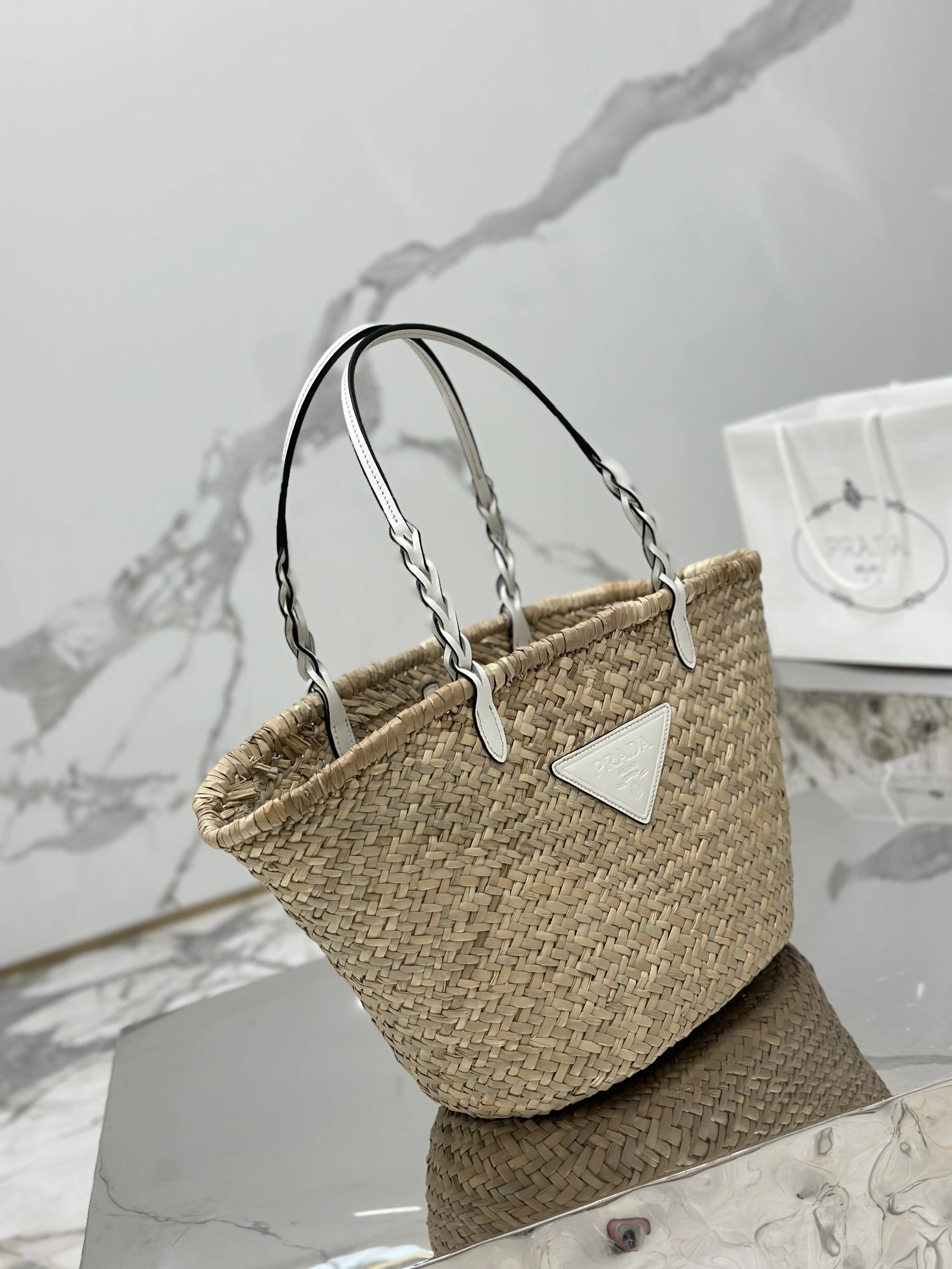 Prada Shopping Bags Stretchable 73650
