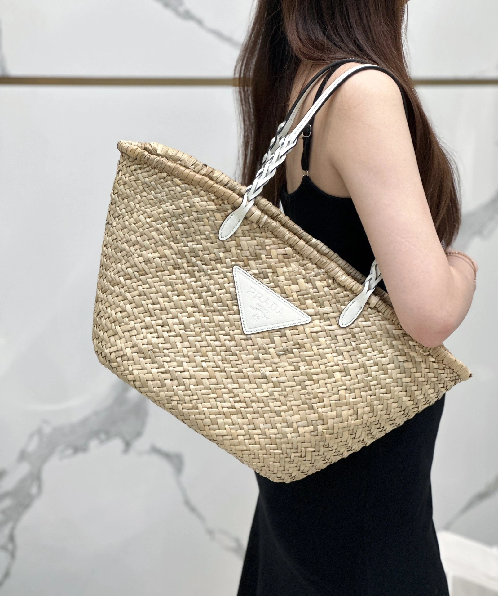 Prada Shopping Bags Stretchable 73650