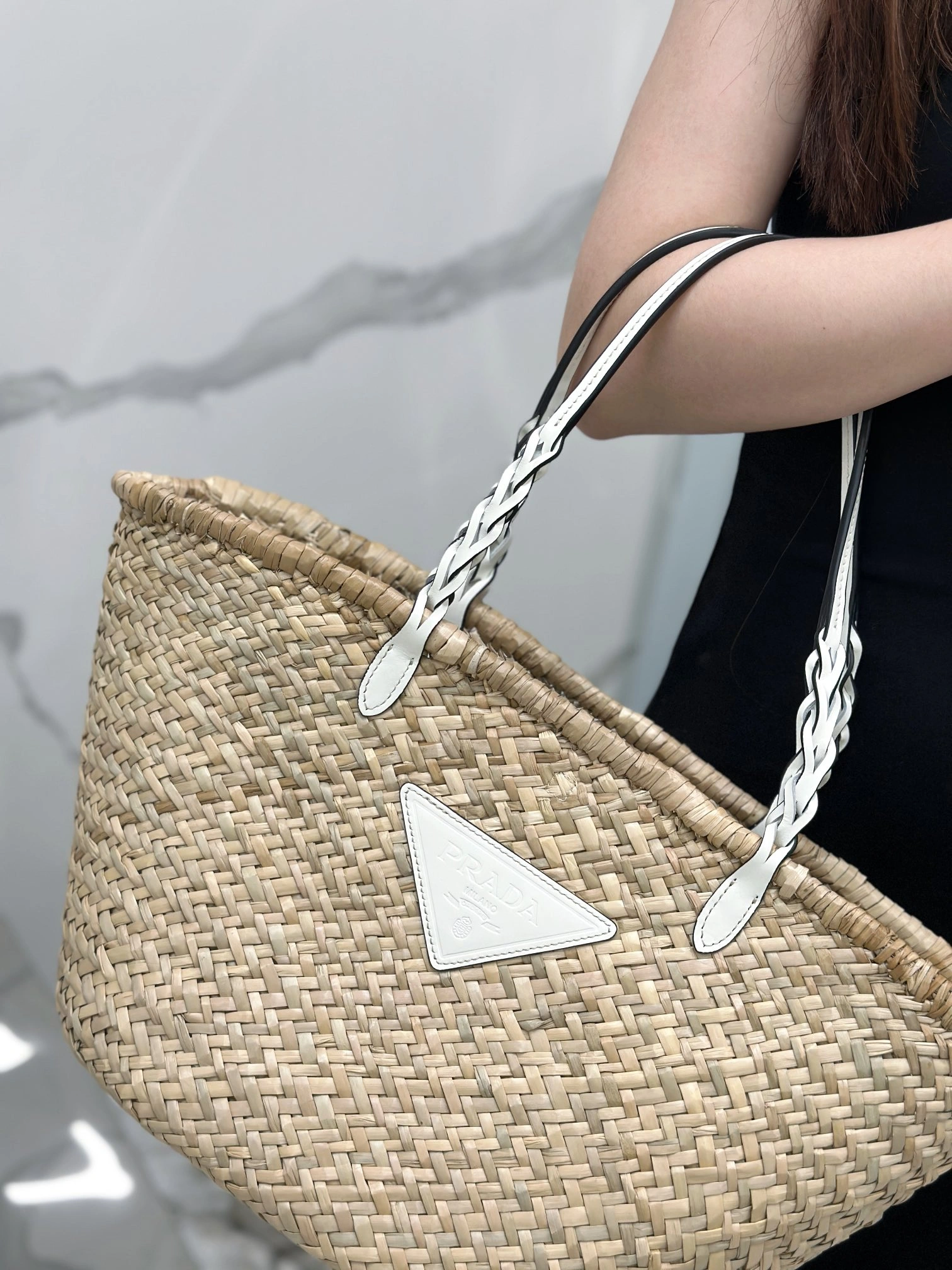 Prada Shopping Bags Stretchable 73650