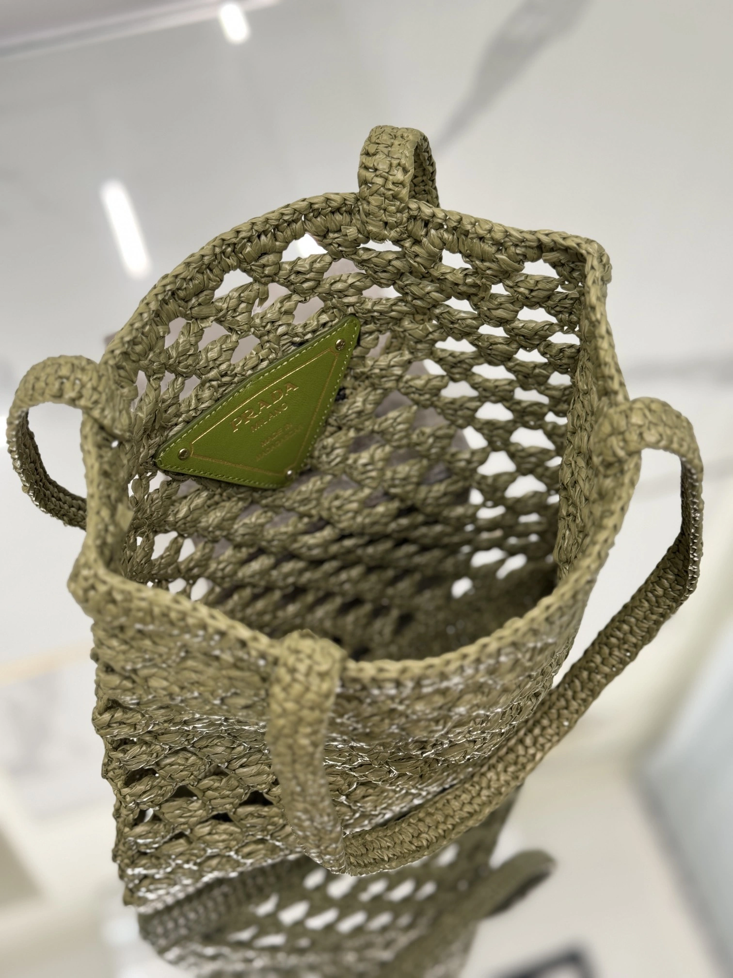 SmoothTexture Prada Shopping Bags 73651