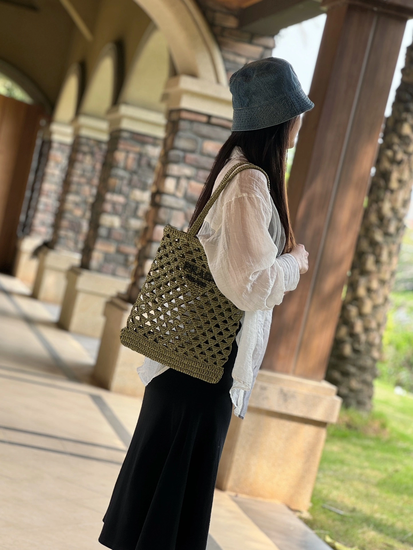 SmoothTexture Prada Shopping Bags 73651