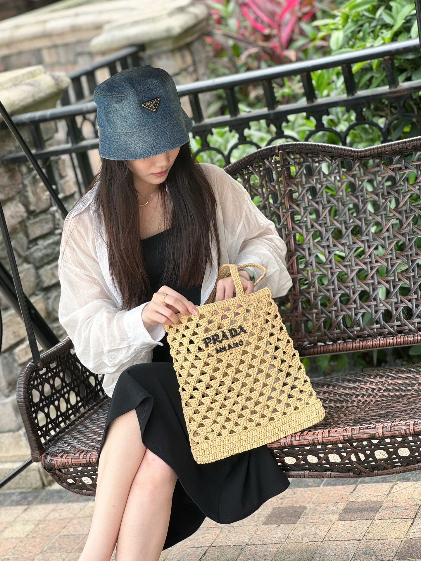Prada Shopping Bags Soft 73652