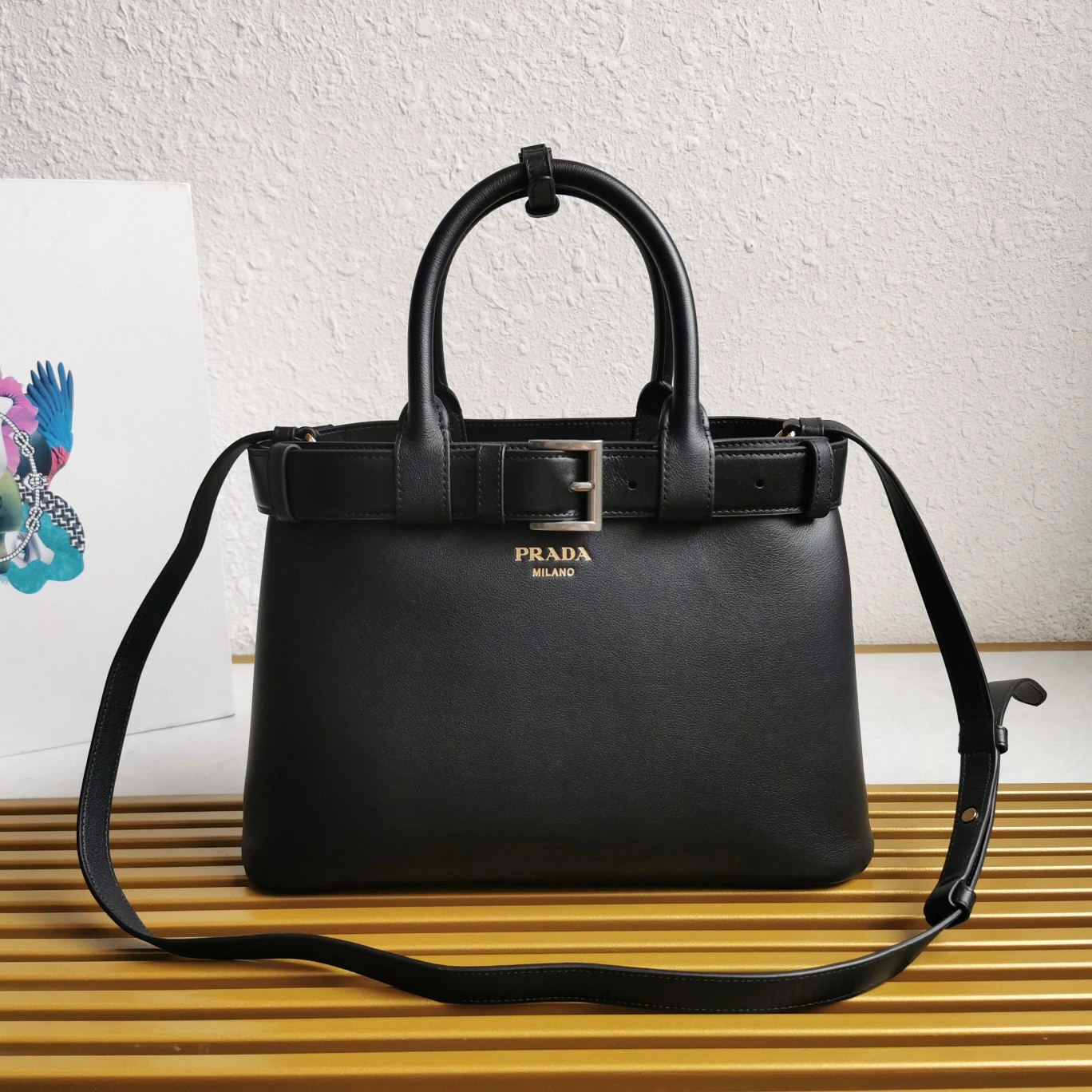 Prada Shopping Bags Unisex 73599