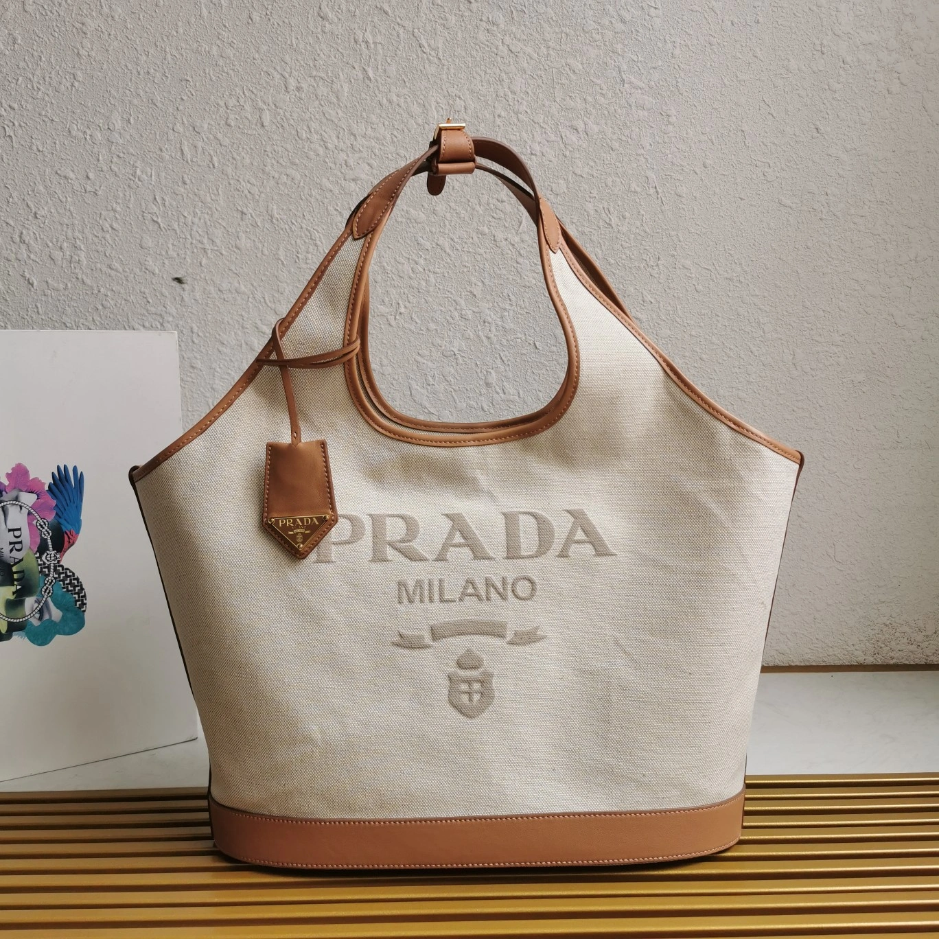 Prada Shopping Bags WaterResistant 73591