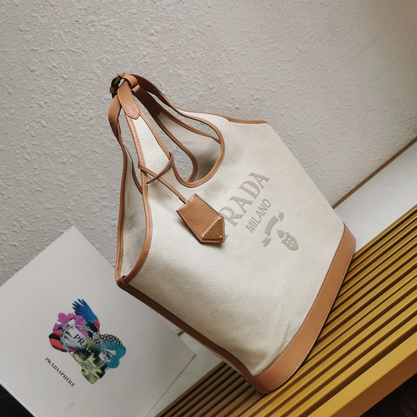 Prada Shopping Bags WaterResistant 73591