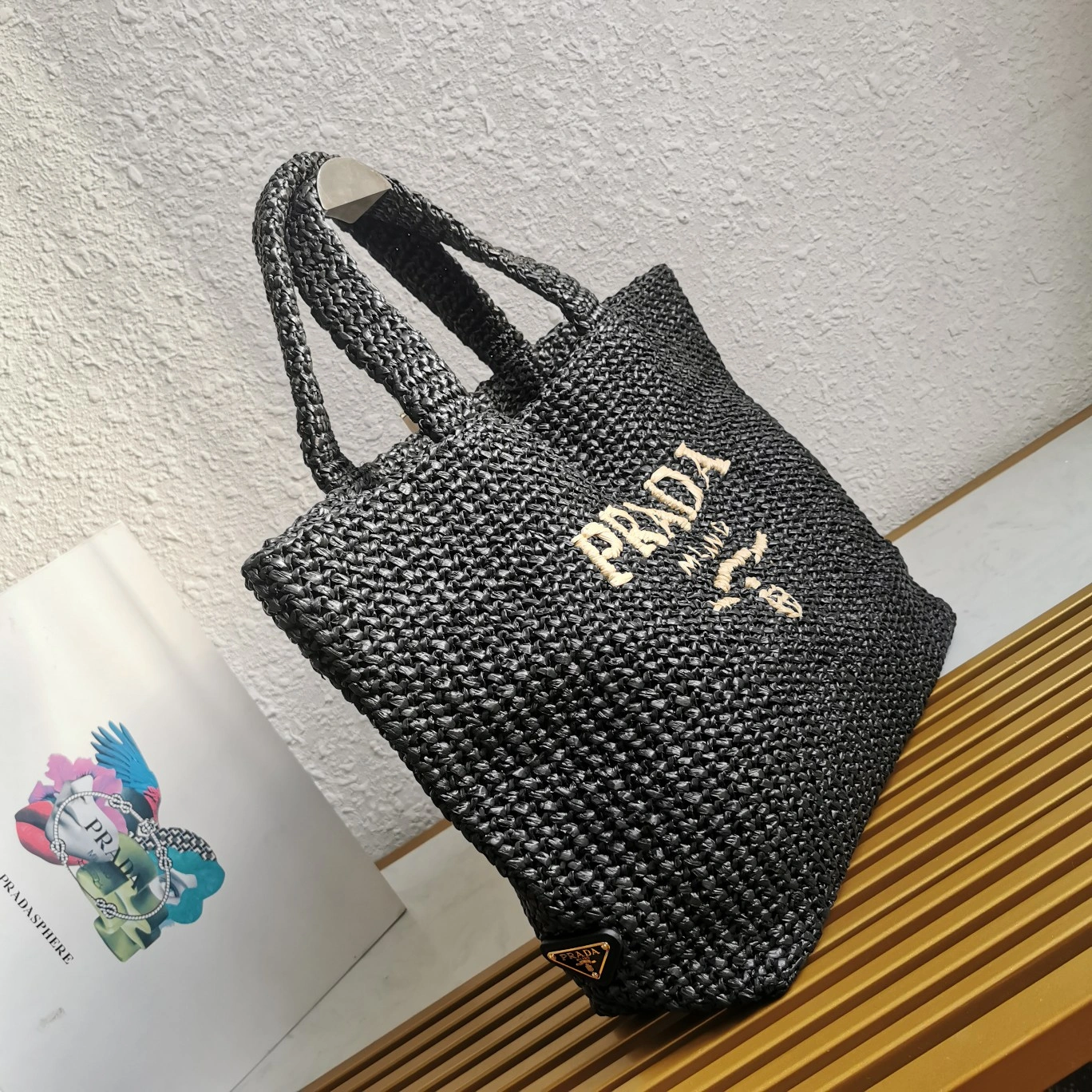Prada Shopping Bags ZipUp 71541
