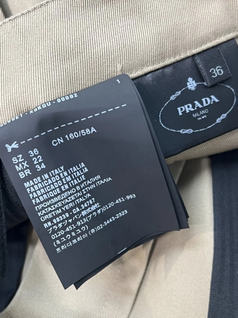 WrinkleFree Prada Short Pants 166119