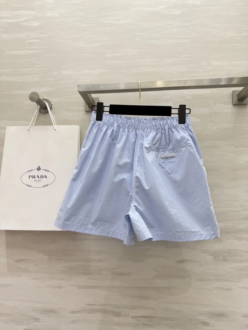 RelaxedFit Prada Short Pants 165796