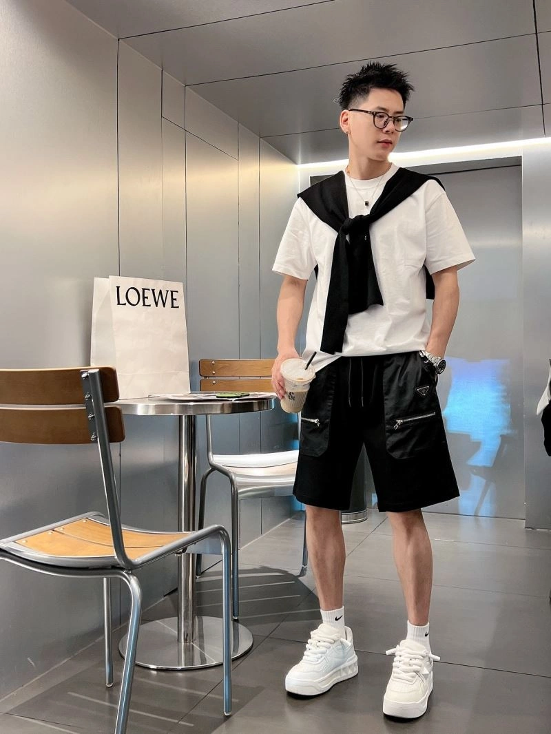 Prada Short Pants ZipUp 169362