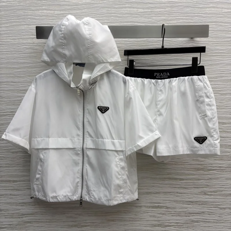 Prada Short Suits Minimalist 166109