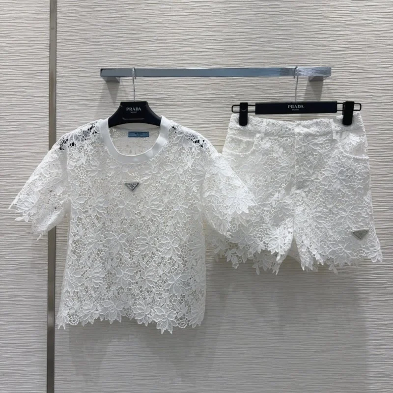 Stretchable Prada Short Suits 166112