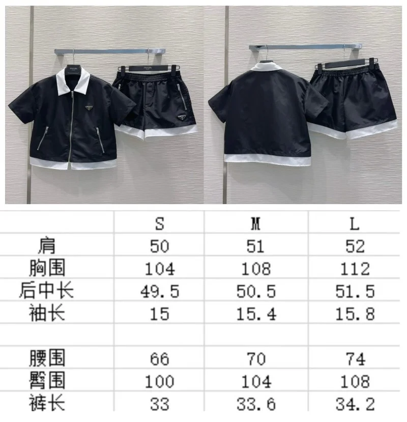 Prada Short Suits Unique 166509