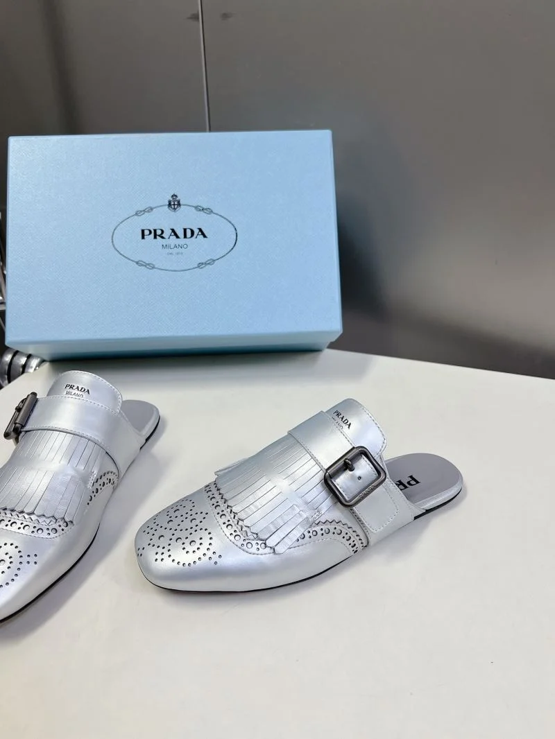 Sustainable Prada Slippers 34337