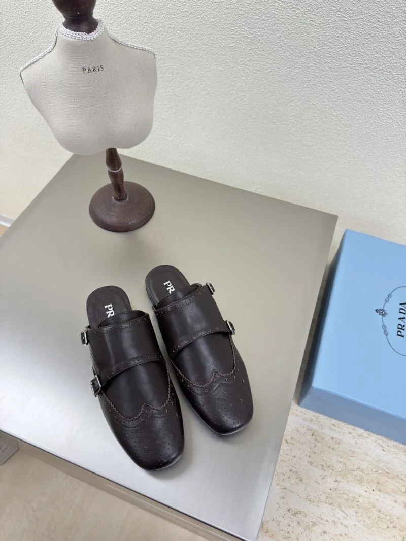 ZipUp Prada Slippers 34988