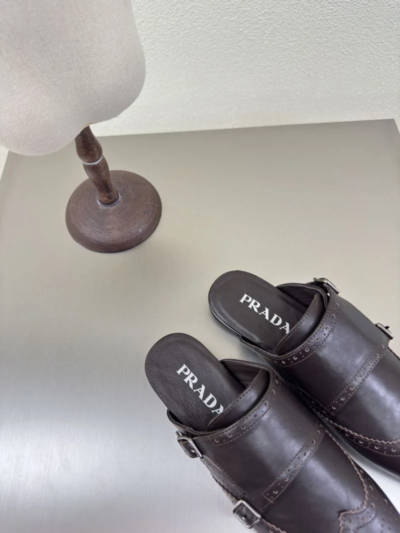 ZipUp Prada Slippers 34988