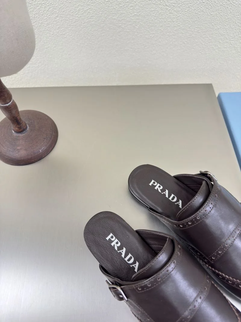 ZipUp Prada Slippers 34988