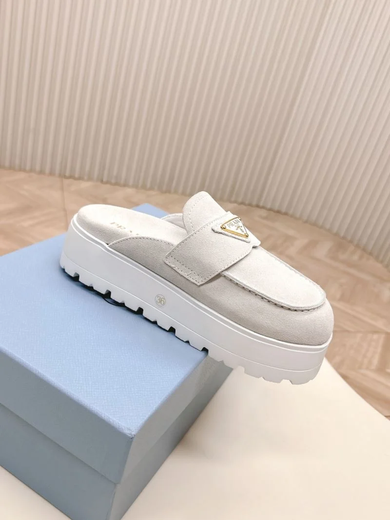Minimalist Prada Slippers 34957