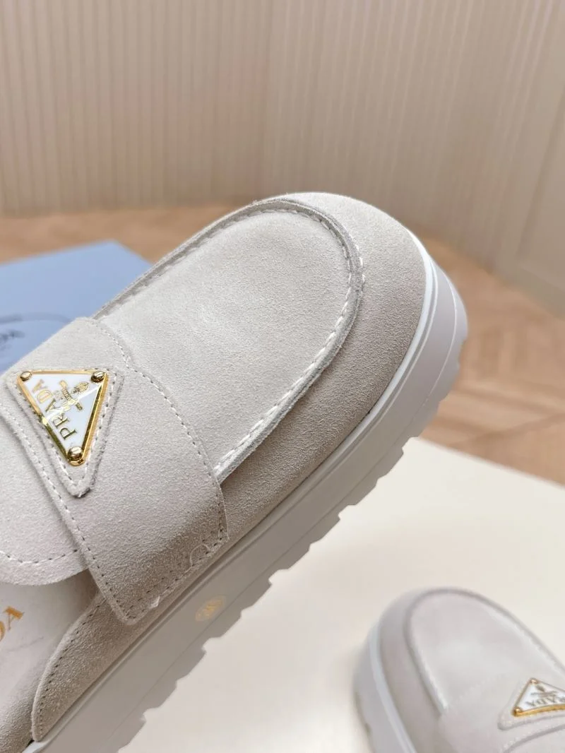 Minimalist Prada Slippers 34957