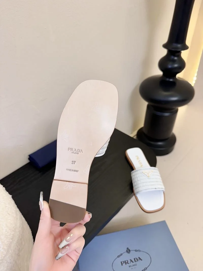 Compact Prada Slippers 34626