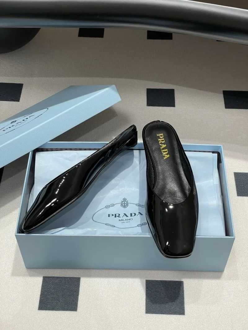 Compact Prada Slippers 34577
