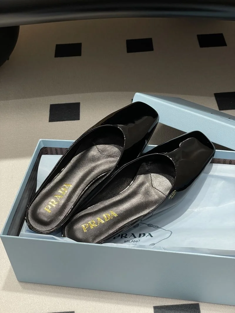 Compact Prada Slippers 34577