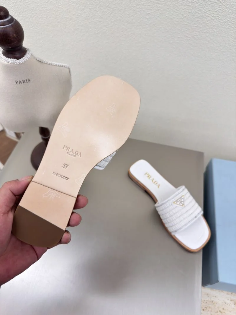 Tailored Prada Slippers 34548