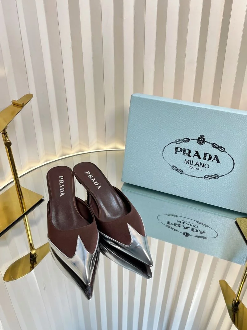 Refined Prada Slippers 34450