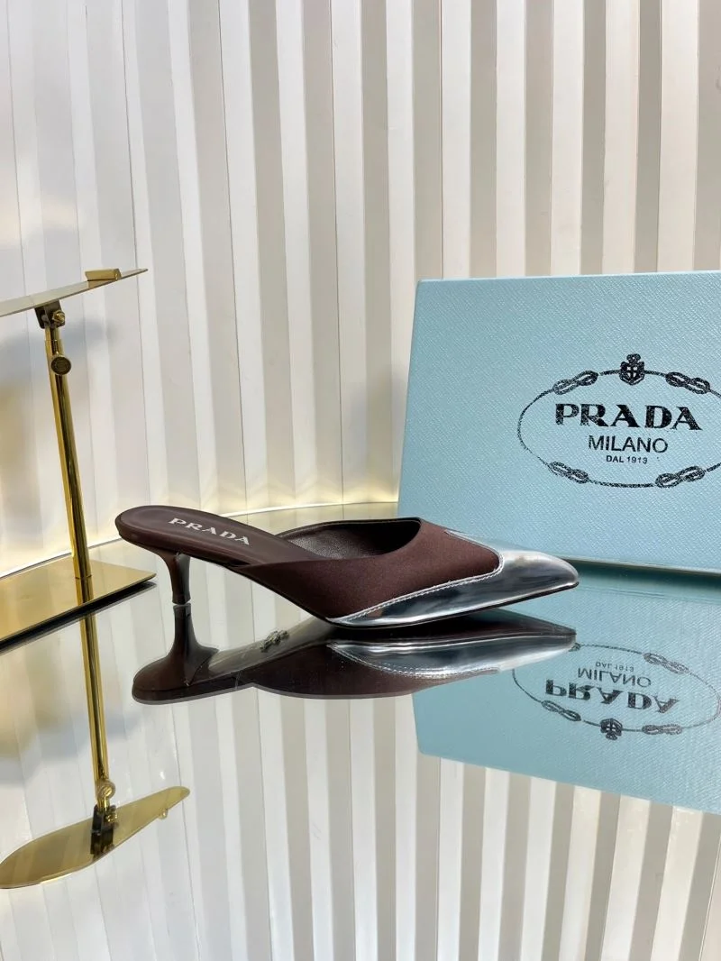 Refined Prada Slippers 34450