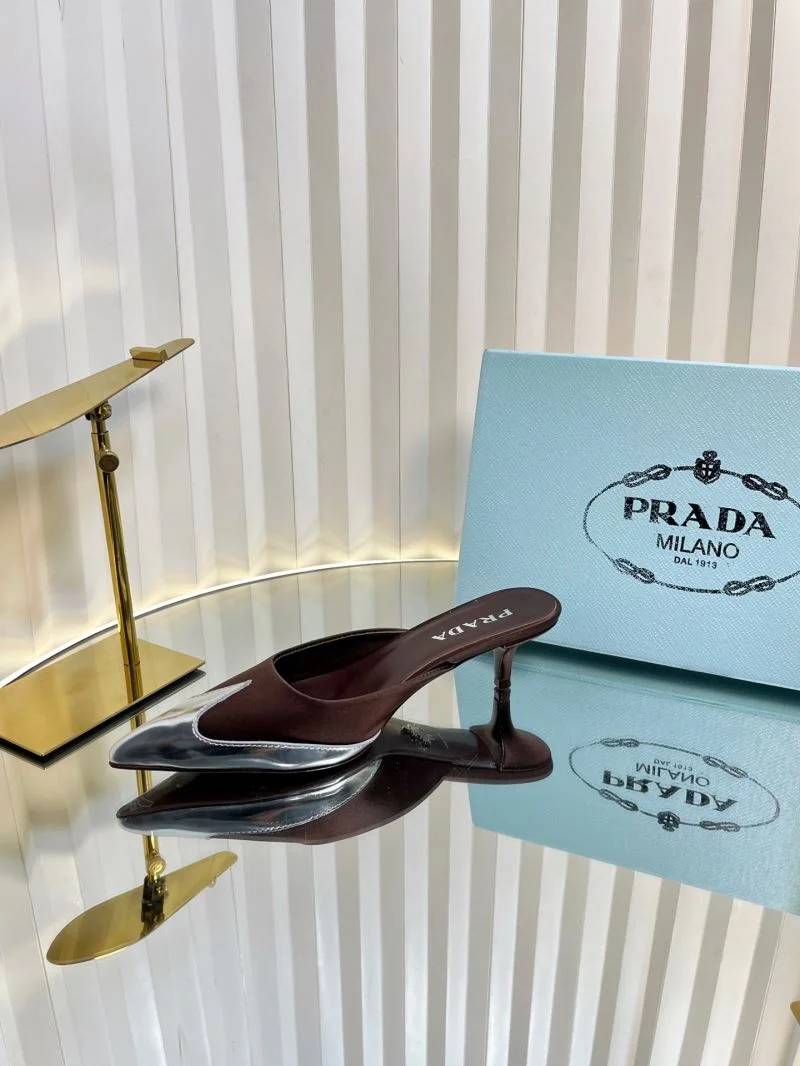 Refined Prada Slippers 34450
