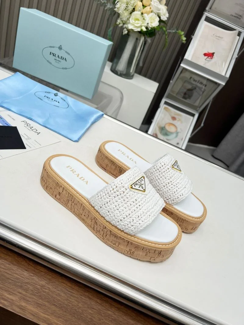 Breathable Prada Slippers 34455