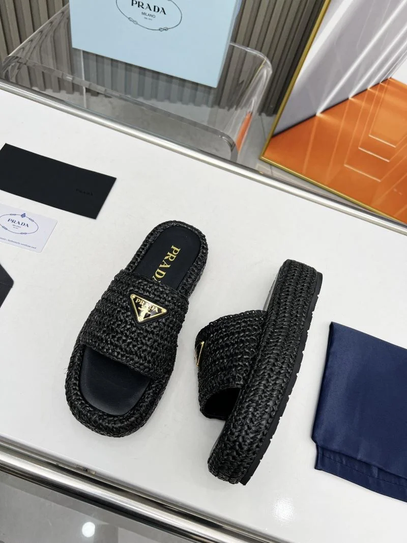 Breathable Prada Slippers 34454