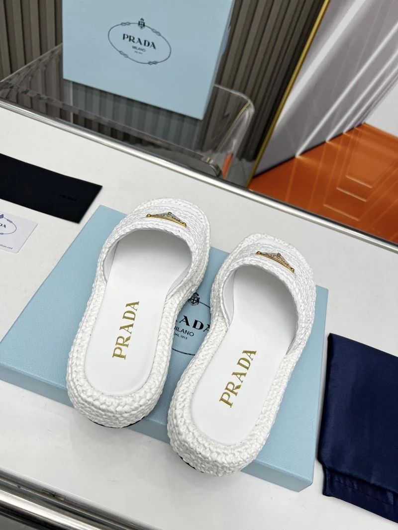 WaterResistant Prada Slippers 34466