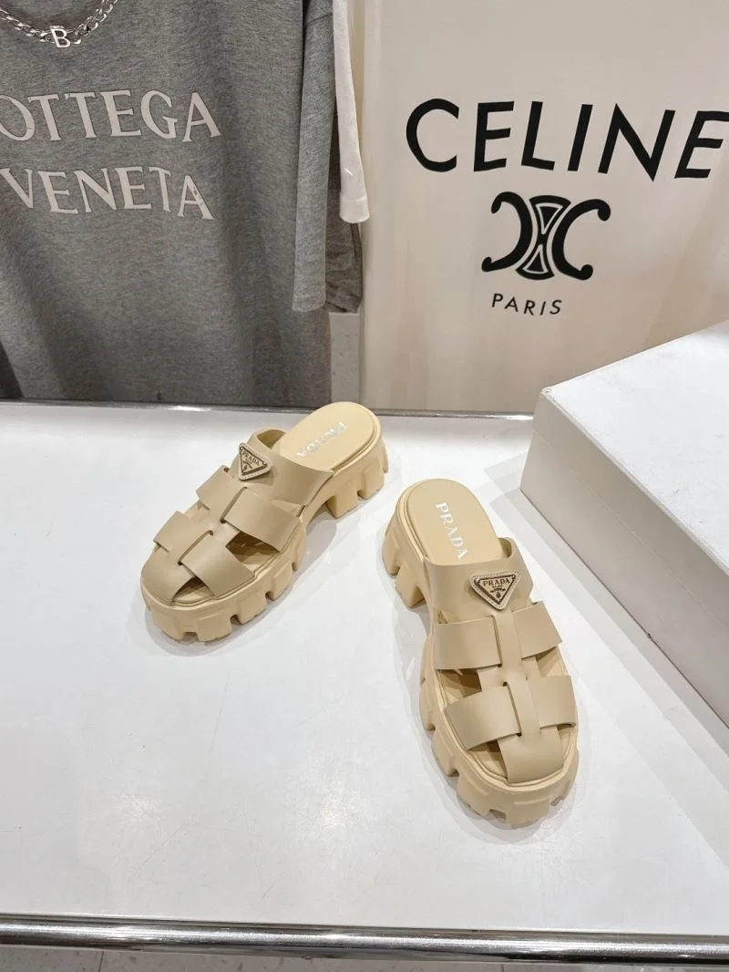 Refined Prada Slippers 34463
