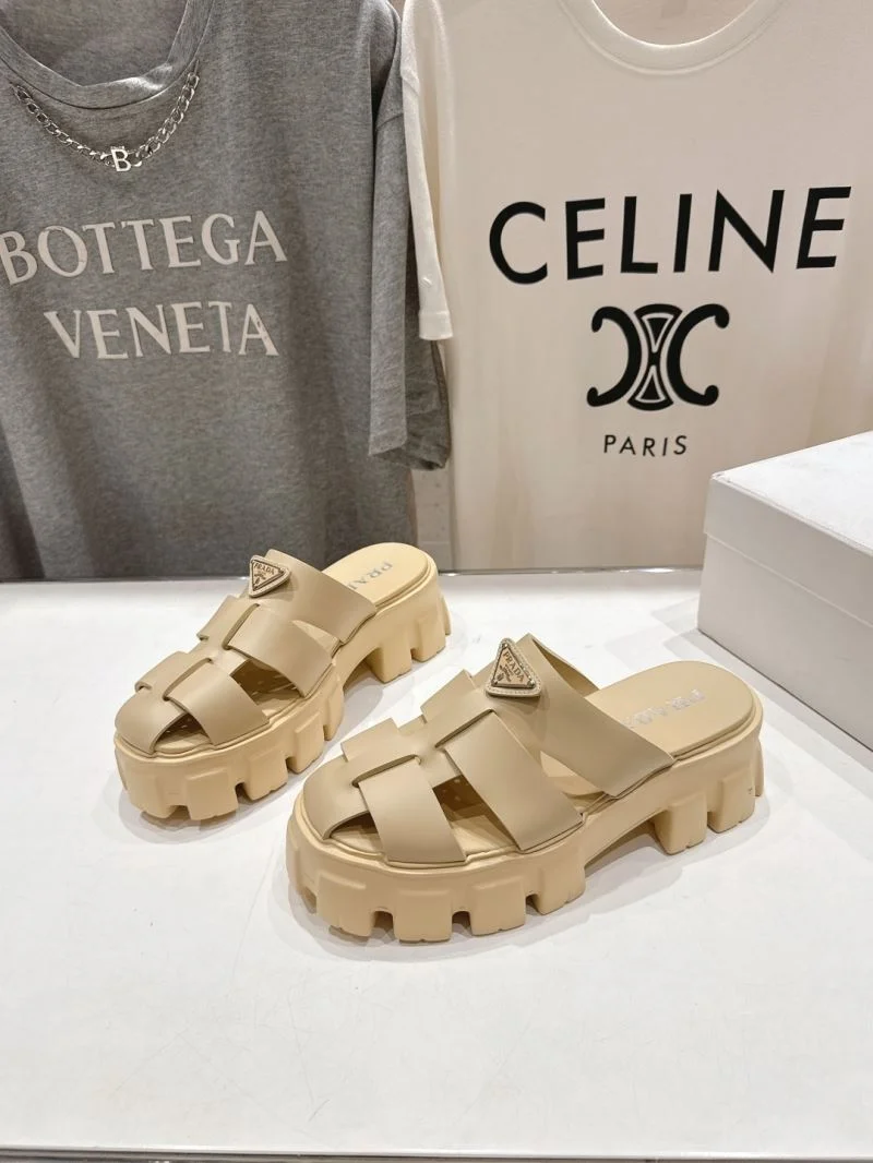 Refined Prada Slippers 34463