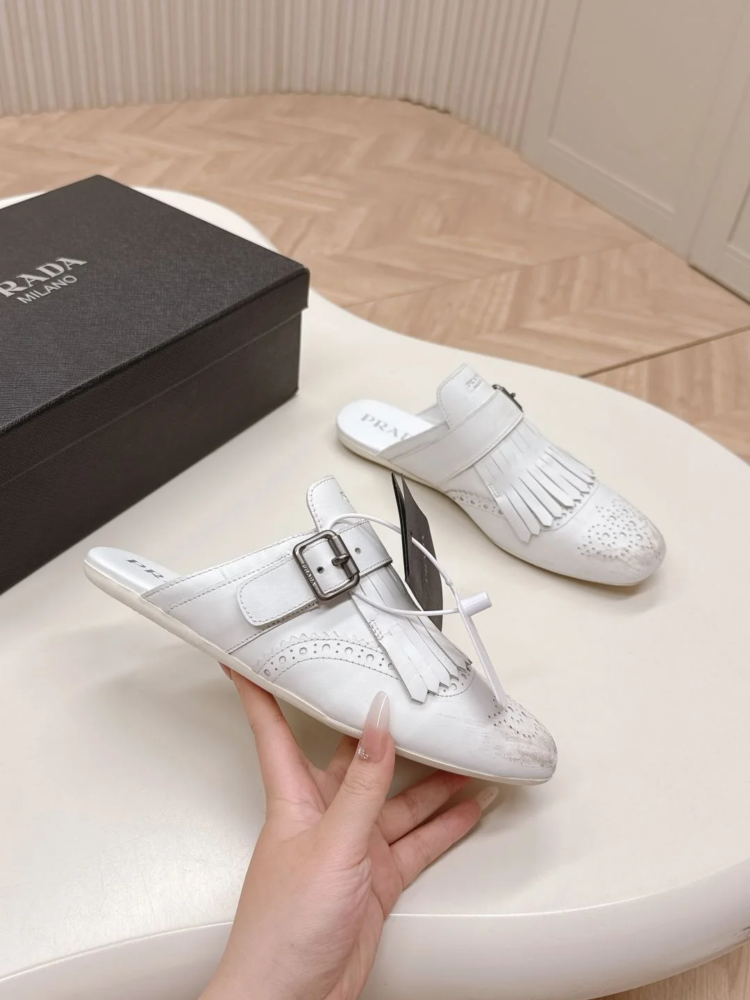 Prada Slippers ZipUp 34057