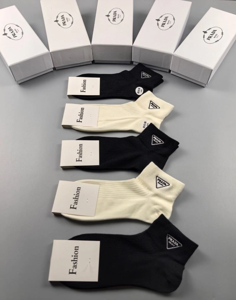 RelaxedFit Prada Socks 273457