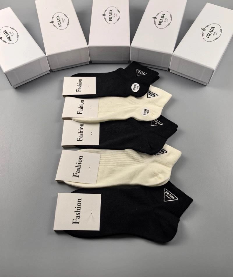 RelaxedFit Prada Socks 273457