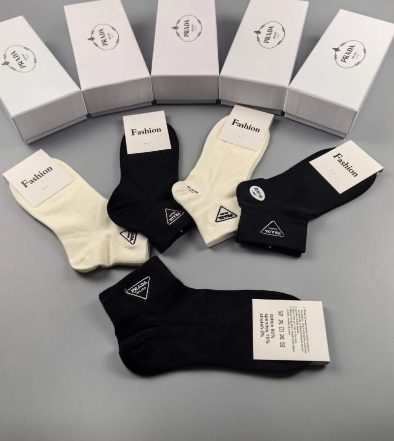 RelaxedFit Prada Socks 273457