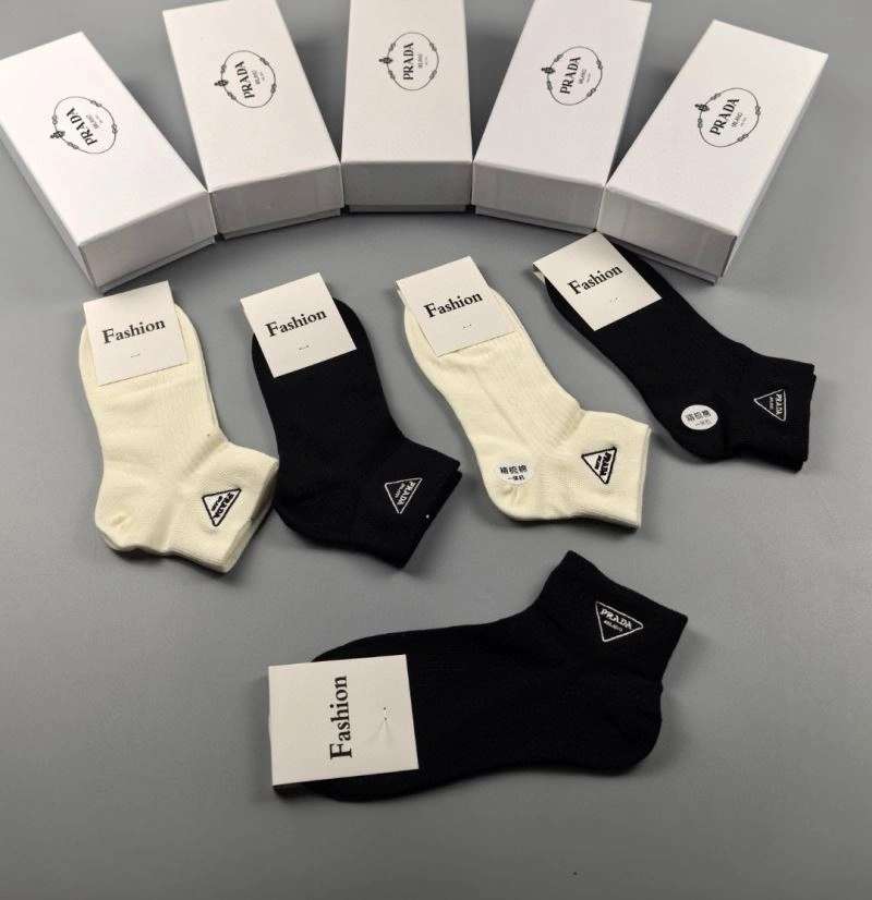 RelaxedFit Prada Socks 273457