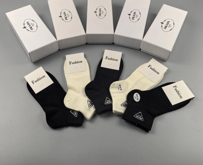 RelaxedFit Prada Socks 273457
